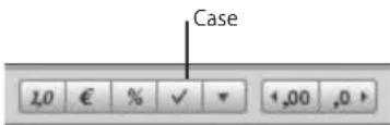 APPLE Numbers 09 - Il existe plusieurs manières d'ajouter des contrôle à des cellules : - 1