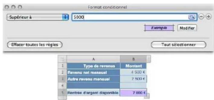APPLE Numbers 09 - Modification et gestion de votre mise en forme conditionnelle - 1