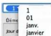 APPLE Numbers 09 - Création d'un format Date et heures personalisé - 2