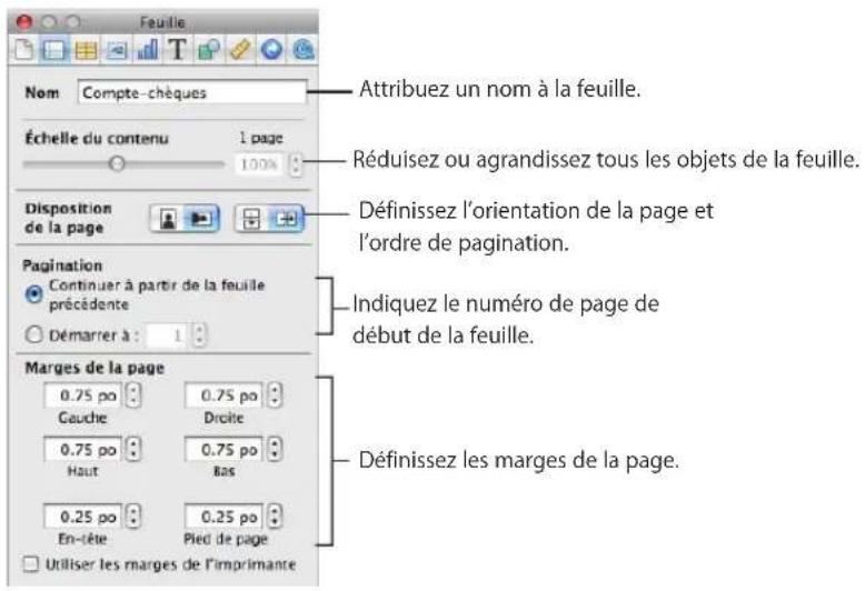 APPLE Numbers 09 - Division d'une feuille en pages - 2