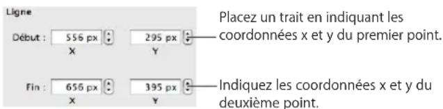 APPLE Keynote 09 - Pour specifier la position d'un objet à l'aide de ses coordonnées x et y : - 1