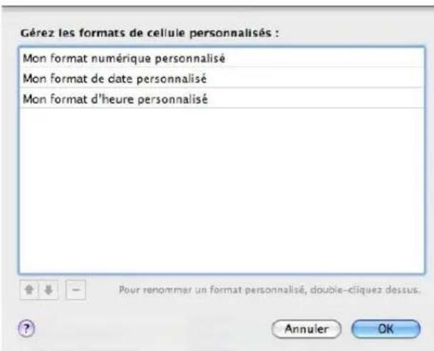 APPLE Keynote 09 - Réorganisation, renommage et suppression de formats de cellule personalisés - 1