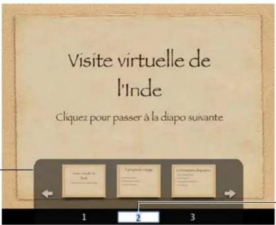 APPLE Keynote 08 - Voici comment atteindre une diapositive précise durant une presentation : - 1
