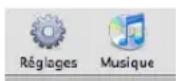 APPLE IPhoto 08 - Pour ajouter de la musique de fond à votre diaporama : - 1