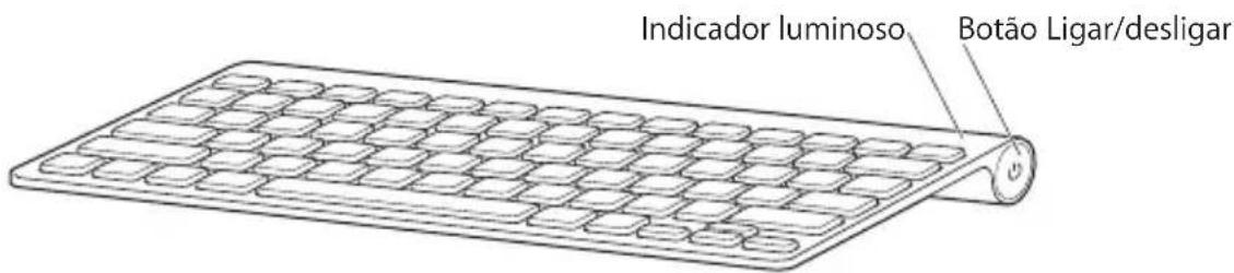 APPLE Wireless (2009) - Como usar o seu teclado Apple Wireless Keyboard - 1