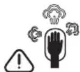 BLACK & DECKER FSMH1321JMD - Labels op het apparatus - 3