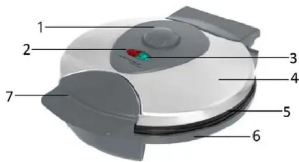 WAVES WM08504 - LISTA DE PIEZAS - 1