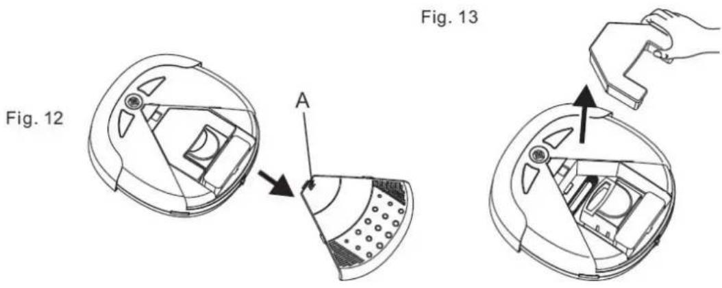 WAVES RVC104691 - Nettoyer le bac à poussière - 1