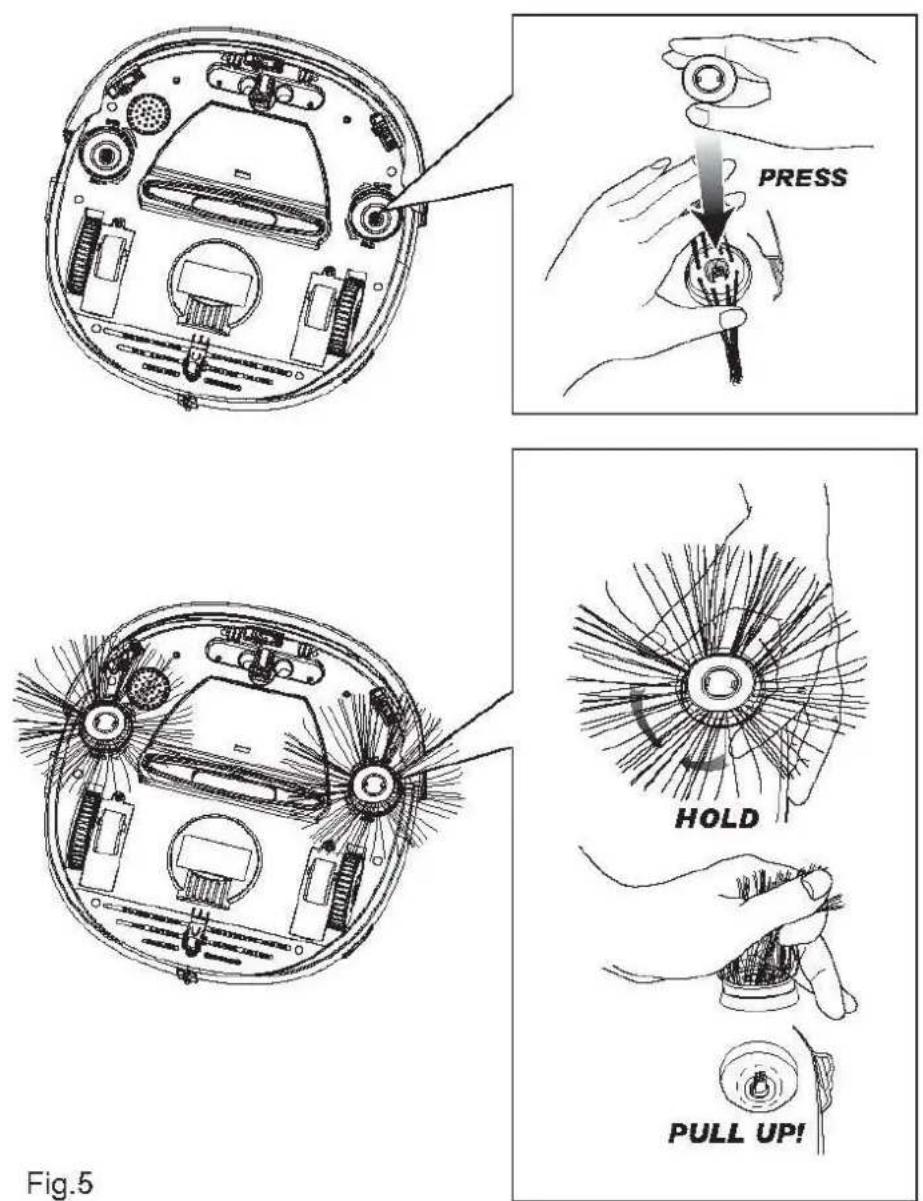 WAVES RVC104691 - INSTALLATION DES BROSSES LATERALES - 1