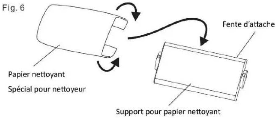 WAVES RVC104691 - NOTE CONCERNANT LE PAPIER NETTOYANT: - 1