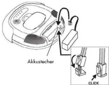 WAVES RVC104170 - Akku einsetzen - 2