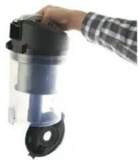 WAVES DC103710.8 - REINIGUNG DES STAUBBEHÄLTERS: - 3