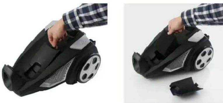 WAVES DC103710.8 - Nettoyer le bac à poussière : - 7