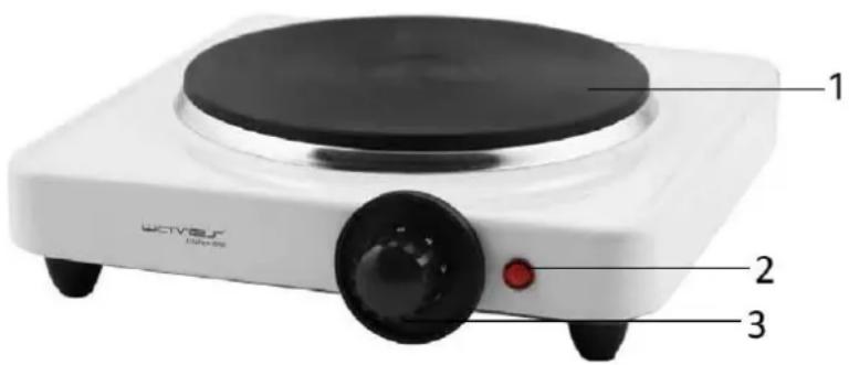 WAVES HP104531 - IMPORTANT SAFEGUARDS FOR USING THE HOT PLATE - 1