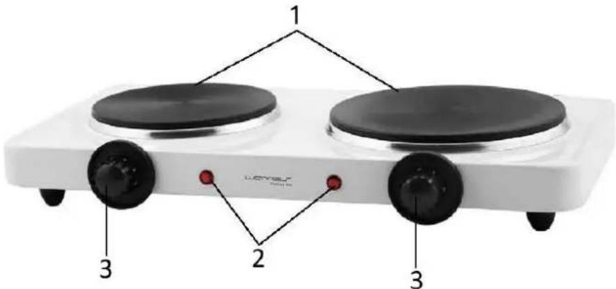 WAVES HP104529 - IMPORTANT SAFEGUARDS FOR USING THE HOT PLATE - 1