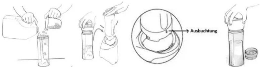 WAVES Blender To Go BL1070721 - BEDIENUNGSHINWEISE - 1