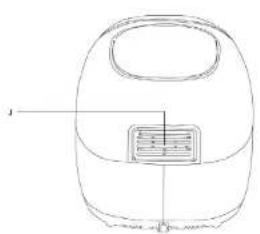 Duronic Jet Fryer AF1 - Descrizione Generale (Figura 1) - 3