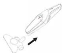 Duronic VC7 - Assemblage pour une utilisation balai: - 1
