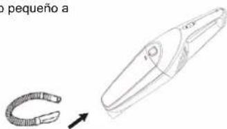 Duronic VC7 - Montaje del aspirador de mano: - 2