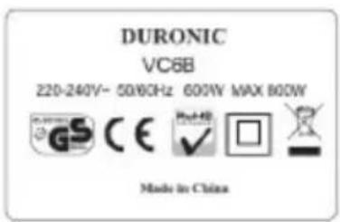 Duronic VC6B - DURONIC - 1