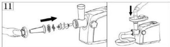 Duronic MG1600 - Wurst zubereiten - 1