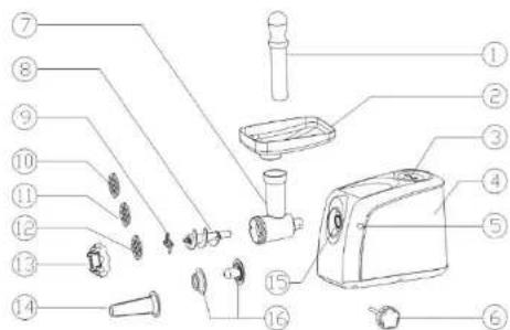 Duronic MG1600 - Product Description - 1