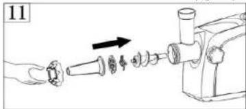Duronic MG1600 - Faire des saucisses - 1