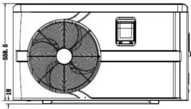 Hydro-Pro Inverter 35T - Afmeting Dimension - 2