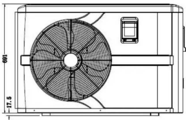 Hydro-Pro Inverter 35T - Dimension (mm) - 5