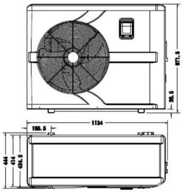 Hydro-Pro Inverter 07 - Dimension (mm) - 7