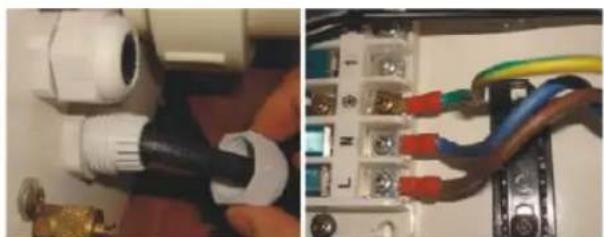 Hydro-Pro Inverter 07 - Connecteurs d'admission et de sortie d'eau - 1
