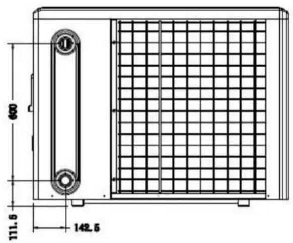 Hydro-Pro Inverter 10 - Dimension (mm) - 8