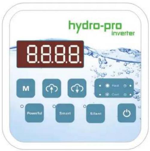 Hydro-Pro Inverter 10 - Knapperne ved LED wire-controller - 1