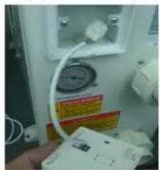 Hydro-Pro 22T - Podlączenia kabla przyȩzajęcego do panelu sterujućego - 1