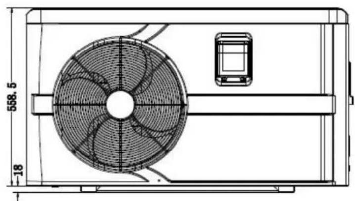 Hydro-Pro 18 - Afmeting Dimension - 2