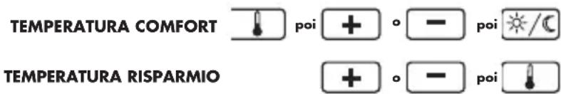 OTIO TPRU6220 - Queste temperature corrisponderanno ai symboli 日 / e saranno inserte automaticamente al momento della programmazione. - 1