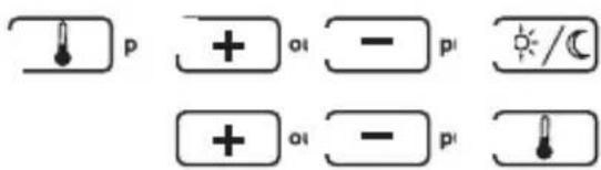 OTIO TPRU6220 - Estas temperatasao as que correspondem aos simbolos que serao inseridas automaticamente aquando da programacao. - 1