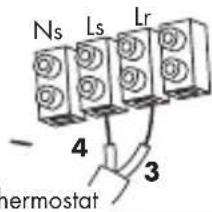 OTIO 93280 - Branchement sur chaudière avec entrée thermostat - 4