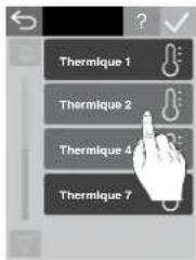 Thermique 1 Thermique 2 Thermique 4 Thermique 7