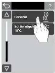 Général Sortie régulé 16°C