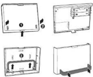 DELTA DORE Deltia 8.33 - Fixation de I'émetteur sur un mur - 1