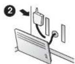 DELTA DORE Deltia 8.33 - Emplacement / Fixation de I'emetreur - 2