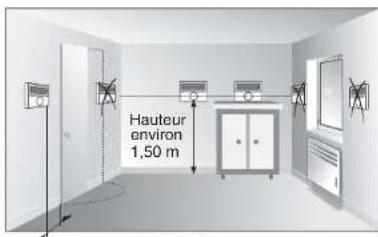Hauteur environ 1,50 m