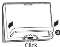 Click ③