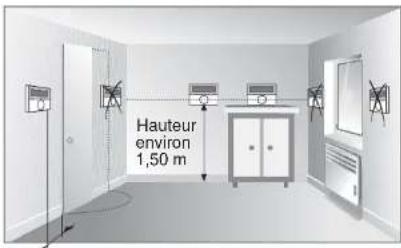 Hauteur environ 1,50 m