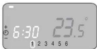 HONEYWELL Homexpert THR870B - Ajout ou suppression de périodes de programmation - 2