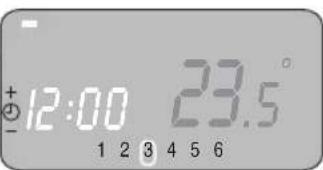 HONEYWELL Homexpert THR870B - Ajout ou suppression de périodes de programmation - 4