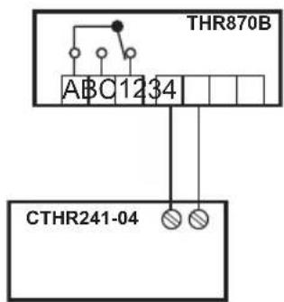 HONEYWELL Homexpert THR870B - Schémas de câblage - 4