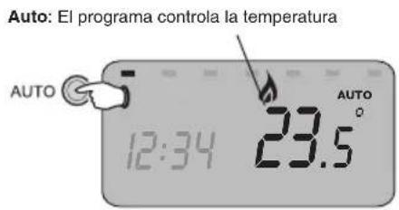 HONEYWELL Homexpert THR870B - Modos de operation (automático, manual, apagado) - 1