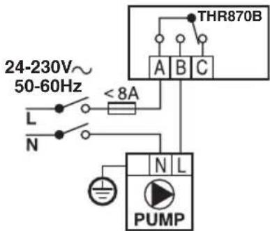 HONEYWELL Homexpert THR870B - Schémas de câblage - 3